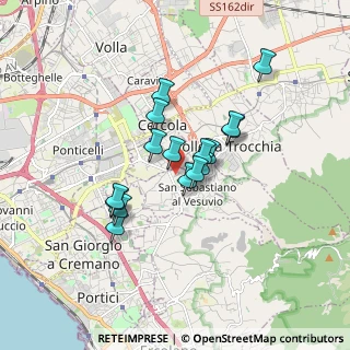 Mappa Via Bruno Buozzi, 80040 San Sebastiano Al Vesuvio NA, Italia (1.39063)