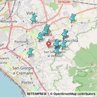 Mappa Via Bruno Buozzi, 80040 San Sebastiano Al Vesuvio NA, Italia (1.55167)