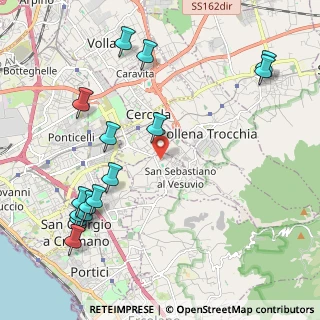Mappa Via Bruno Buozzi, 80040 San Sebastiano Al Vesuvio NA, Italia (2.75667)