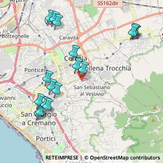 Mappa Via Bruno Buozzi, 80040 San Sebastiano Al Vesuvio NA, Italia (2.63412)