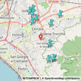 Mappa Via Bruno Buozzi, 80040 San Sebastiano Al Vesuvio NA, Italia (2.57545)