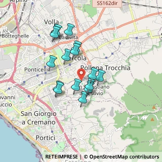 Mappa Via Bruno Buozzi, 80040 San Sebastiano Al Vesuvio NA, Italia (1.62375)