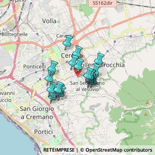 Mappa Via Bruno Buozzi, 80040 San Sebastiano Al Vesuvio NA, Italia (1.2895)