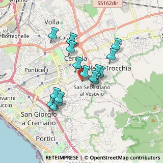 Mappa Via Bruno Buozzi, 80040 San Sebastiano Al Vesuvio NA, Italia (1.61294)