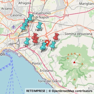 Mappa Via Bruno Buozzi, 80040 San Sebastiano Al Vesuvio NA, Italia (3.31)