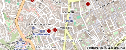 Mappa Napoli