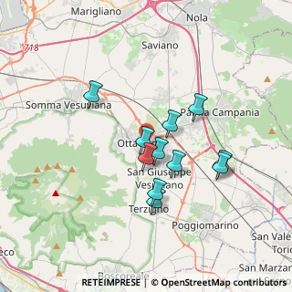 Mappa Via Vecchia Sarno, 80040 Ottaviano NA, Italia (3.06455)