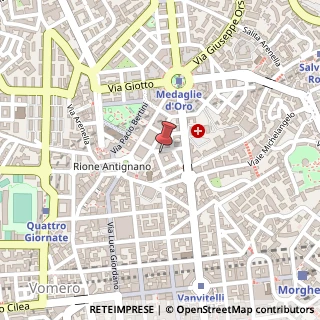 Mappa Via Sergio Abate, 2/A, 80129 Napoli, Napoli (Campania)