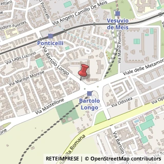 Mappa Via Bartolo Longo, 11, 80147 Napoli, Napoli (Campania)
