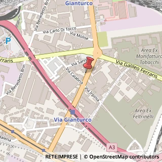 Mappa Via Emanuele Gianturco, 53/A, 80142 Napoli, Napoli (Campania)