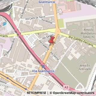 Mappa Via Emanuele Gianturco, 53, 80146 Napoli, Napoli (Campania)