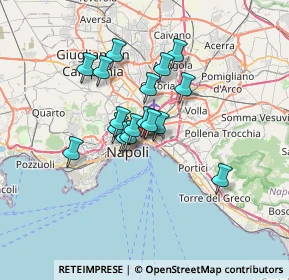 Mappa Via Generale Cosenz Enrico, 80142 Napoli NA, Italia (5.21059)