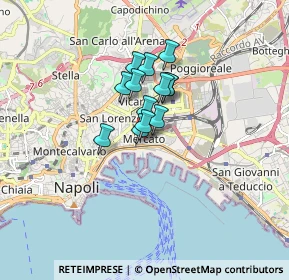 Mappa Via Generale Cosenz Enrico, 80142 Napoli NA, Italia (1.05462)