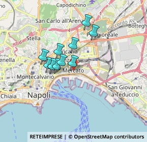 Mappa Via Generale Cosenz Enrico, 80142 Napoli NA, Italia (1.33636)