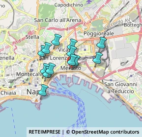 Mappa Via Generale Cosenz Enrico, 80142 Napoli NA, Italia (1.34538)