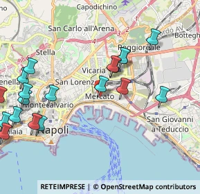 Mappa Via Generale Cosenz Enrico, 80142 Napoli NA, Italia (2.7235)