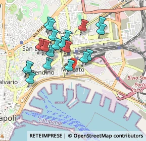 Mappa Via Generale Cosenz Enrico, 80142 Napoli NA, Italia (0.9115)