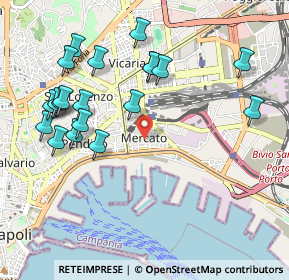 Mappa Via Generale Cosenz Enrico, 80142 Napoli NA, Italia (1.1755)