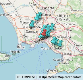 Mappa Via Generale Cosenz Enrico, 80142 Napoli NA, Italia (7.93929)