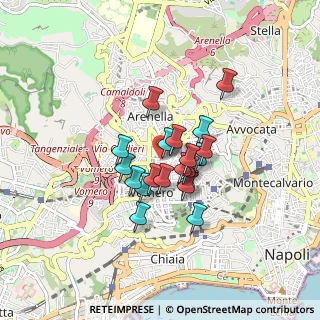 Mappa Vomero, 80128 Napoli NA, Italia (0.6275)