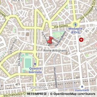 Mappa Via Don Luigi Sturzo,  91, 80128 Napoli, Napoli (Campania)