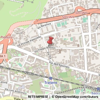 Mappa Via bottazzi filippo 38, 80126 Napoli, Napoli (Campania)