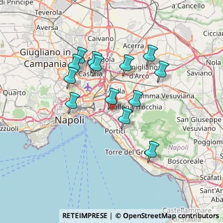 Mappa Via Chaplin Charlie, 80147 Napoli NA, Italia (6.86462)