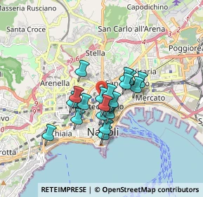 Mappa Salita Pontecorvo, 80134 Napoli NA, Italia (1.2165)