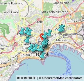 Mappa Salita Pontecorvo, 80134 Napoli NA, Italia (1.3175)