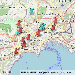 Mappa Salita Pontecorvo, 80134 Napoli NA, Italia (2.01462)