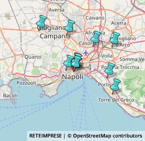 Mappa Salita Pontecorvo, 80134 Napoli NA, Italia (5.42818)