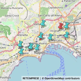 Mappa Vico Carceri S. Felice, 80135 Napoli NA, Italia (2.0075)