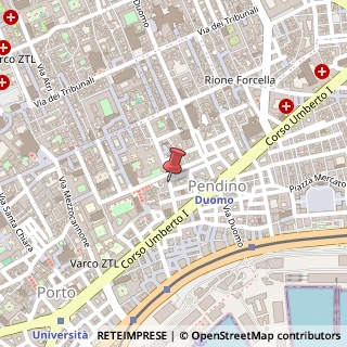 Mappa Via Miroballo Al Pendino, 35, 80138 Napoli, Napoli (Campania)
