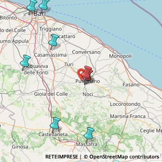 Mappa SP58, 70017 Putignano BA, Italia (25.88545)