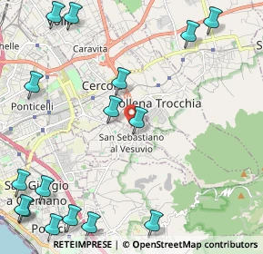Mappa Via San Francesco, 80040 Massa di Somma NA, Italia (3.34563)