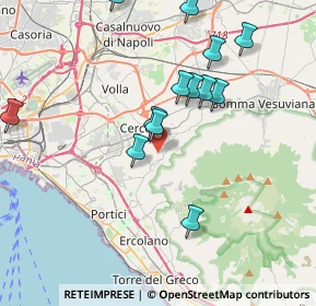 Mappa Via San Francesco, 80040 Massa di Somma NA, Italia (4.20385)