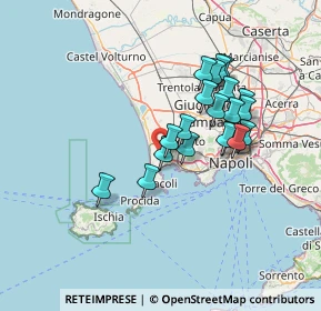 Mappa Contrada la Schiana, 80078 Pozzuoli NA, Italia (12.6495)