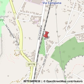 Mappa Via San Vito, 50, 80078 Pozzuoli, Napoli (Campania)