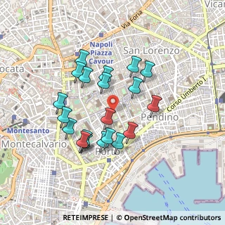 Mappa Universita' degli studi Dipartimento, 80134 Napoli NA, Italia (0.425)