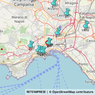 Mappa Universita' degli studi Dipartimento, 80134 Napoli NA, Italia (4.05455)