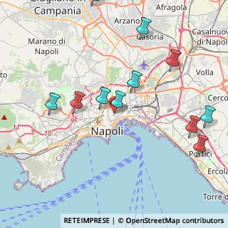 Mappa Universita' degli studi Dipartimento, 80134 Napoli NA, Italia (4.92727)
