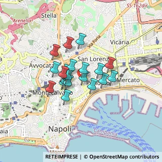 Mappa Universita' degli studi Dipartimento, 80134 Napoli NA, Italia (0.6265)