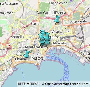 Mappa Universita' degli studi Dipartimento, 80134 Napoli NA, Italia (0.72909)