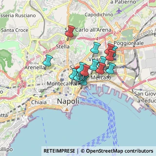 Mappa Universita' degli studi Dipartimento, 80134 Napoli NA, Italia (1.15529)