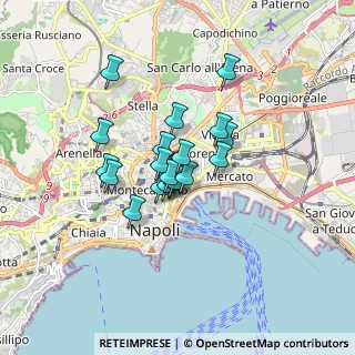 Mappa Universita' degli studi Dipartimento, 80134 Napoli NA, Italia (1.22)