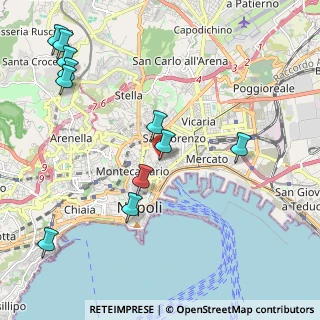 Mappa Universita' degli studi Dipartimento, 80134 Napoli NA, Italia (2.68636)