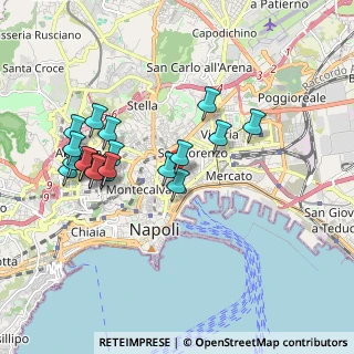 Mappa Universita' degli studi Dipartimento, 80134 Napoli NA, Italia (1.97053)