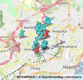 Mappa Viale Michelangelo, 80128 Napoli NA, Italia (0.5065)