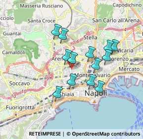Mappa Viale Michelangelo, 80128 Napoli NA, Italia (1.55846)
