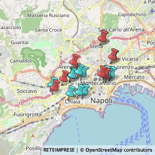 Mappa Viale Michelangelo, 80128 Napoli NA, Italia (1.406)